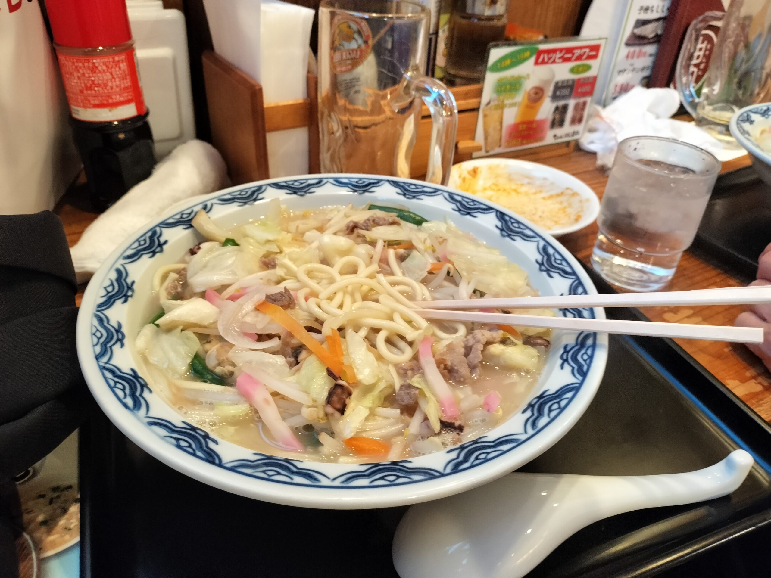 学生時代の友人と、長崎ちゃんぽん行きました！